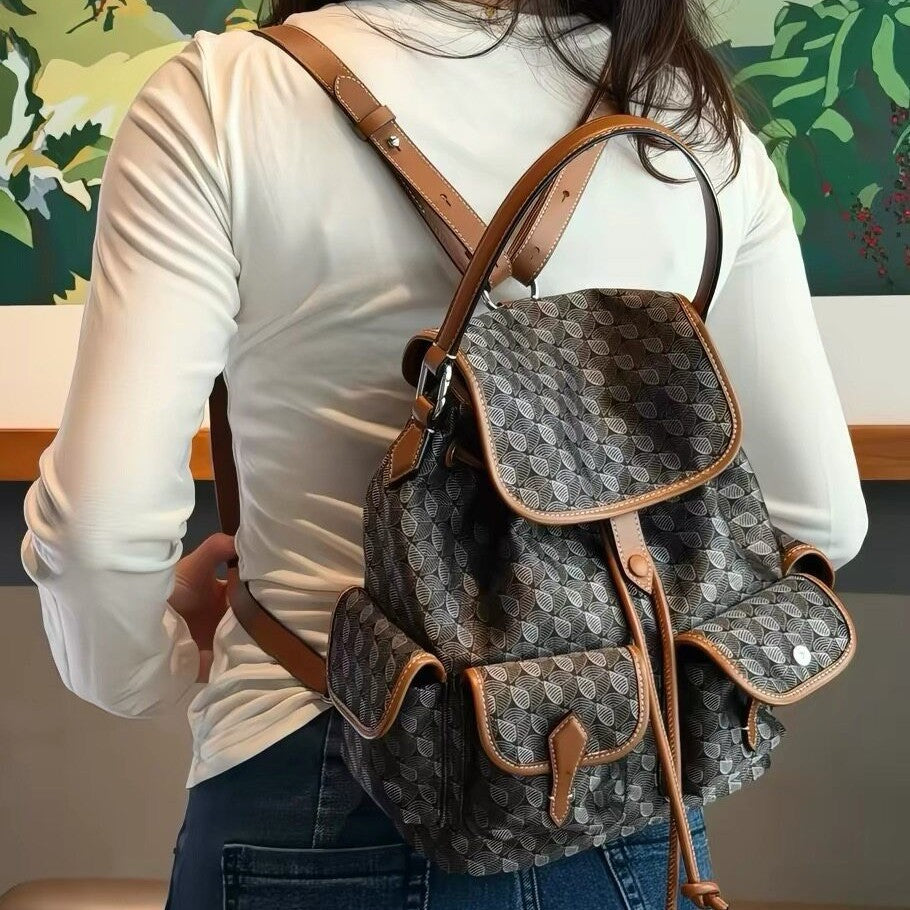 Women's Lucky Silk Pouch Presbyopic Large Capacity Backpacks