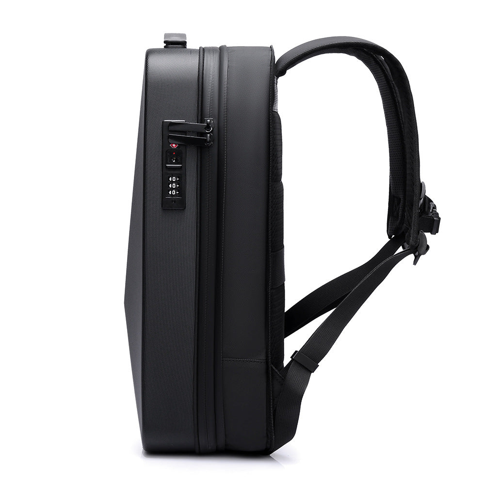 Men's Password Hard Shell Shaping Inch Computer Business Backpack