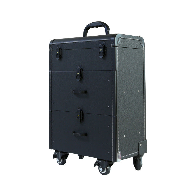 Professional Tattoo Embroidery Nail Beauty Box Brake Large Capacity Storage Cosmetic Cases
