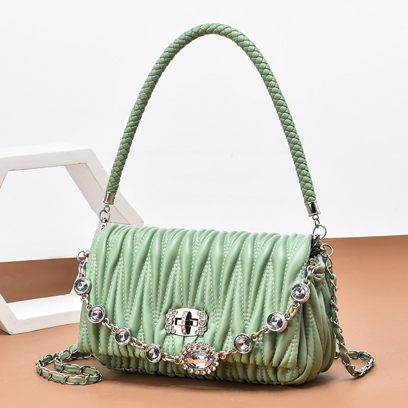 Women's French Minority Pearl Fashionable Underarm High-grade Versatile Women's Messenger Bag