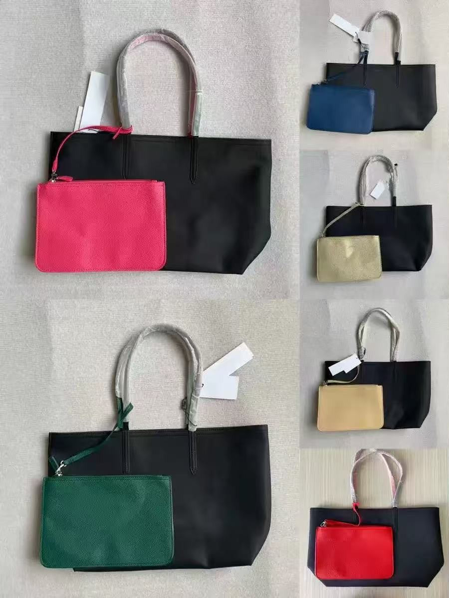 Women's Crocodile Double-sided Thickened Shopping Mother Portable Bags
