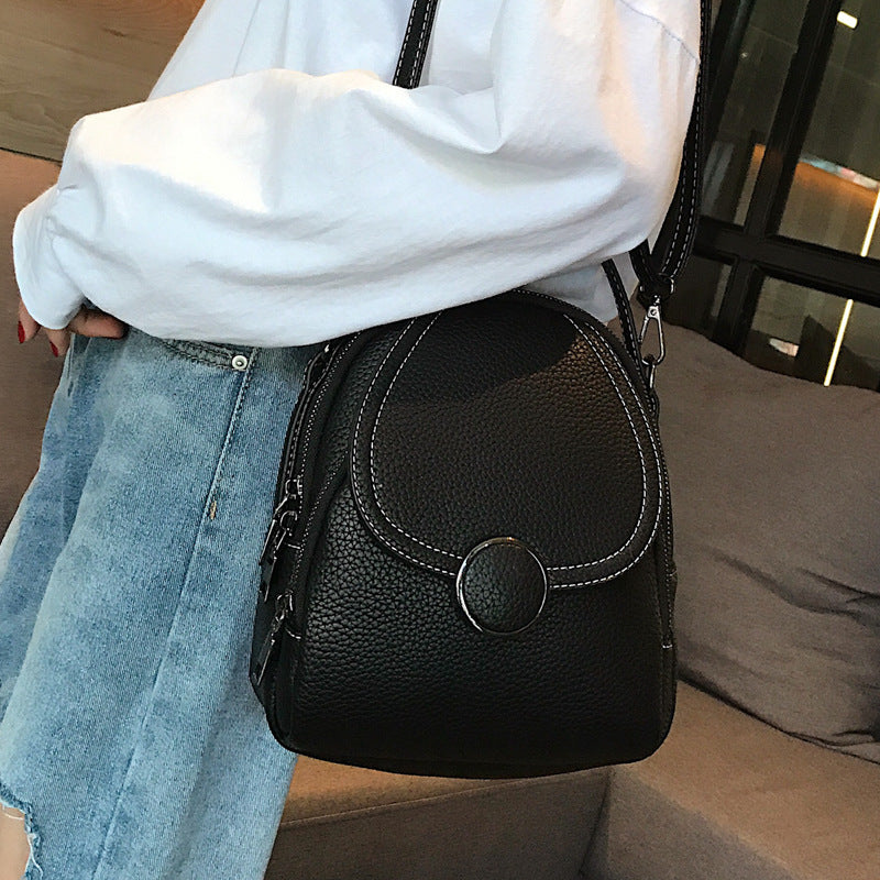 Women's Fashionable Soft Leather One Unit Price Women's Backpack