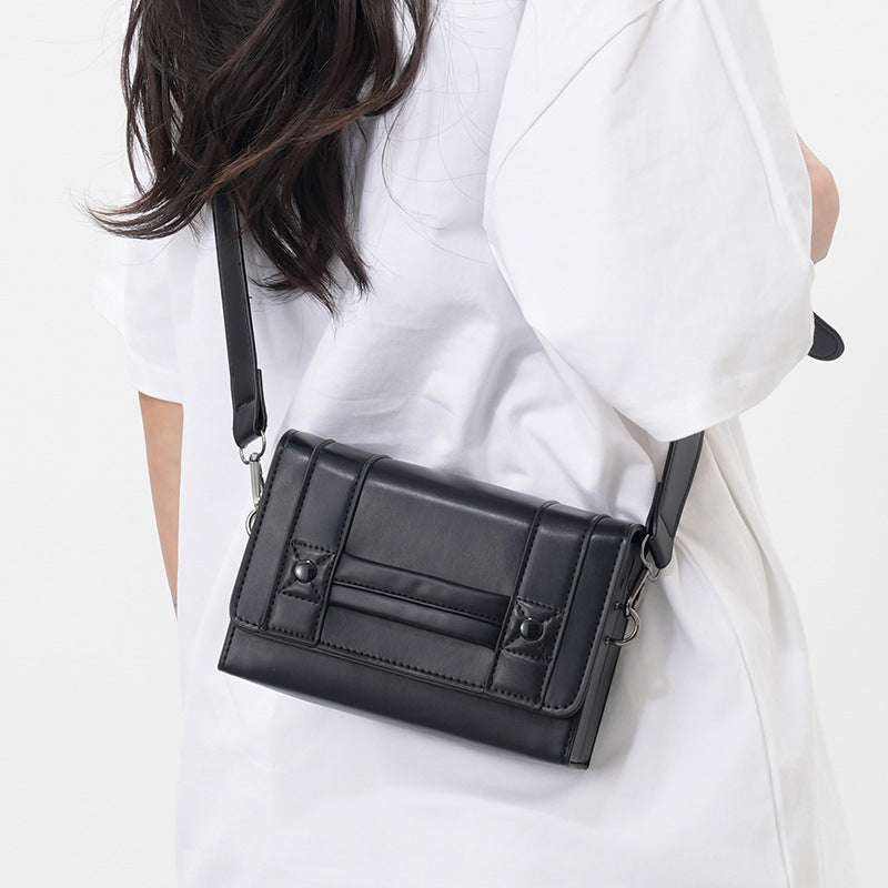 Women's & Men's Box Trendy Cool Niche Hard Shell High-grade Men's Messenger Bag