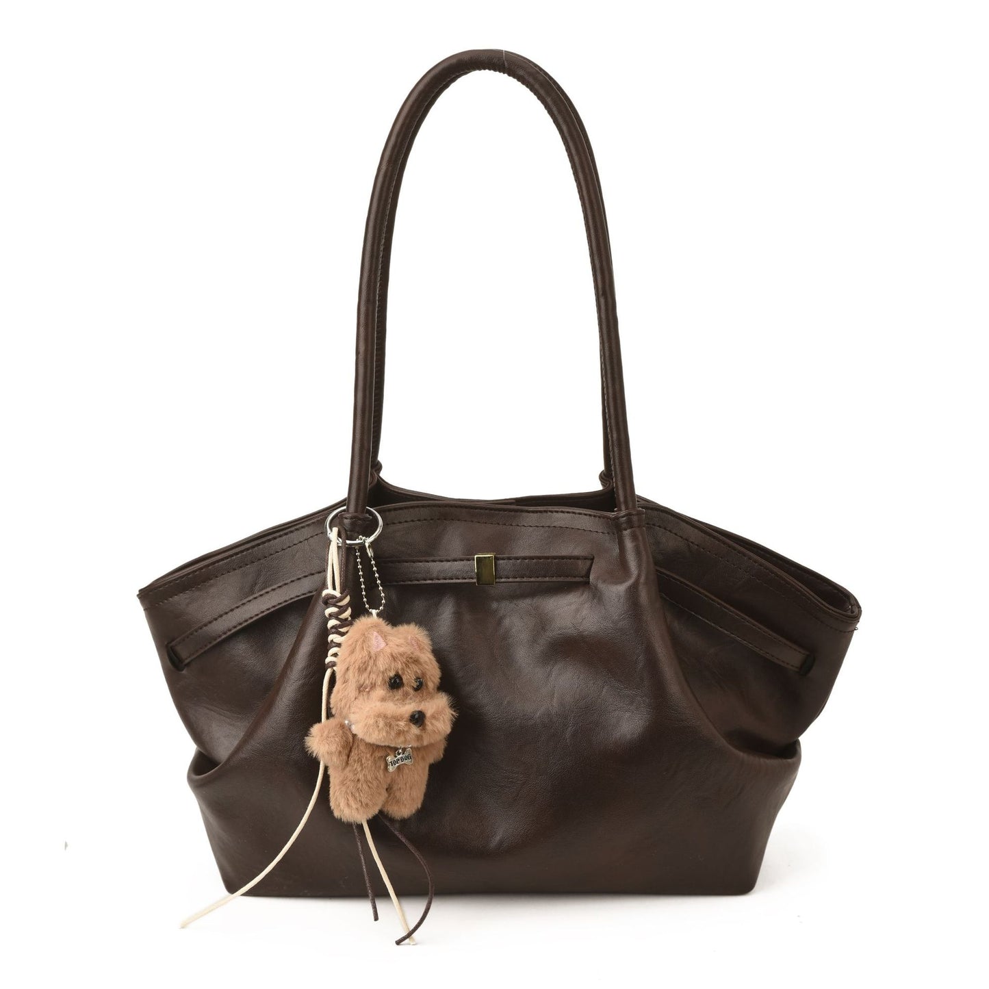 Style Large Capacity Underarm American Retro Commute Tote Bag