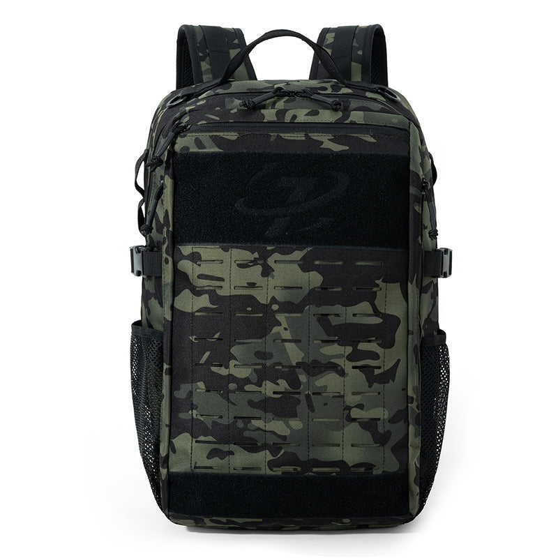 Men's Apron Camping Camouflage Large Capacity Hiking Backpacks