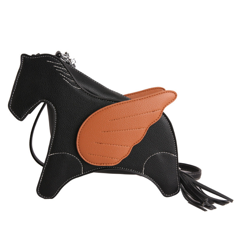 Women's Personalized Pony Creative Doll Niche Mobile Women's Messenger Bag