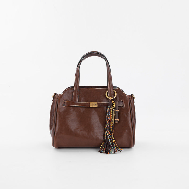 Wang Herbal Heaven Top Layer Vegetable Tanning Leather Handbags