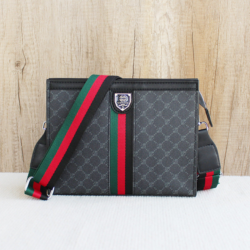 Men's Business Large Capacity Fashion Trendy Hard Handbags