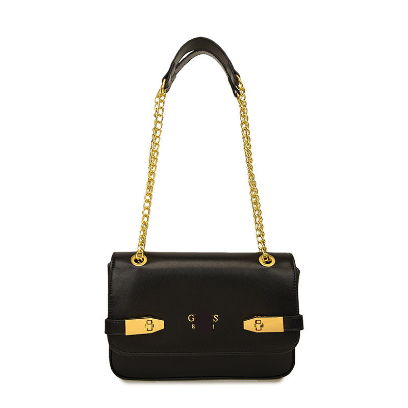 Women's Printed Chain Underarm Light Luxury Fashion Small Square Bags