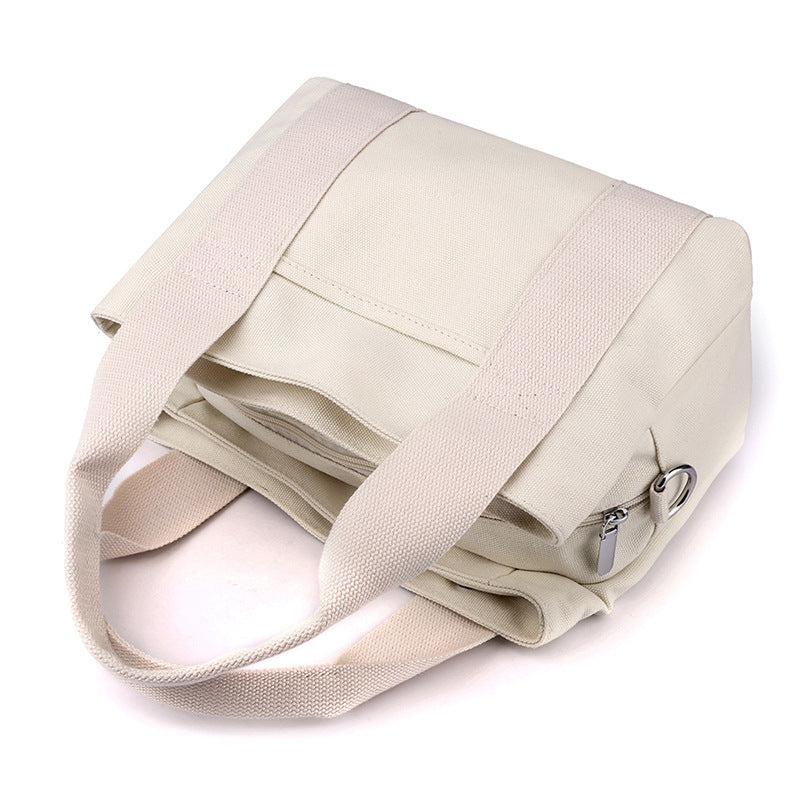 Women's Canvas Portable Lunch Large Capacity Fashion Bags