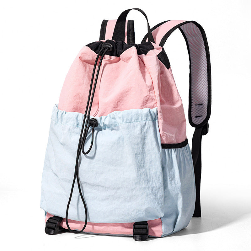 Creative Drawstring Tennis Badminton Large Capacity Leisure Backpack