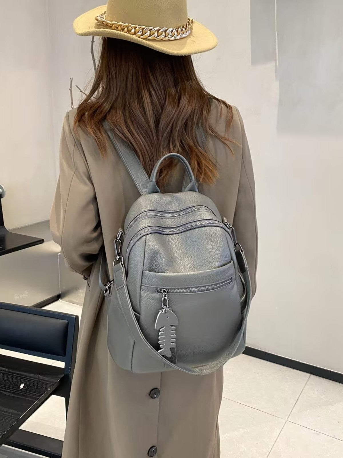 Women's Fashion Trendy Versatile Style Large Capacity Backpacks