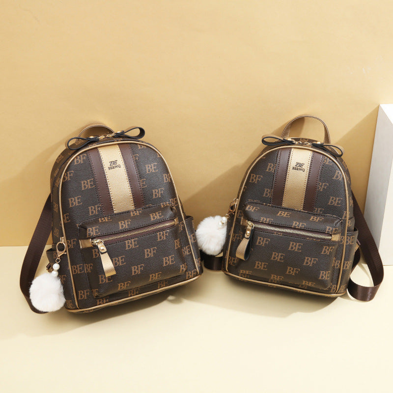 Women's High Sense Fashion Out Large Capacity Backpacks