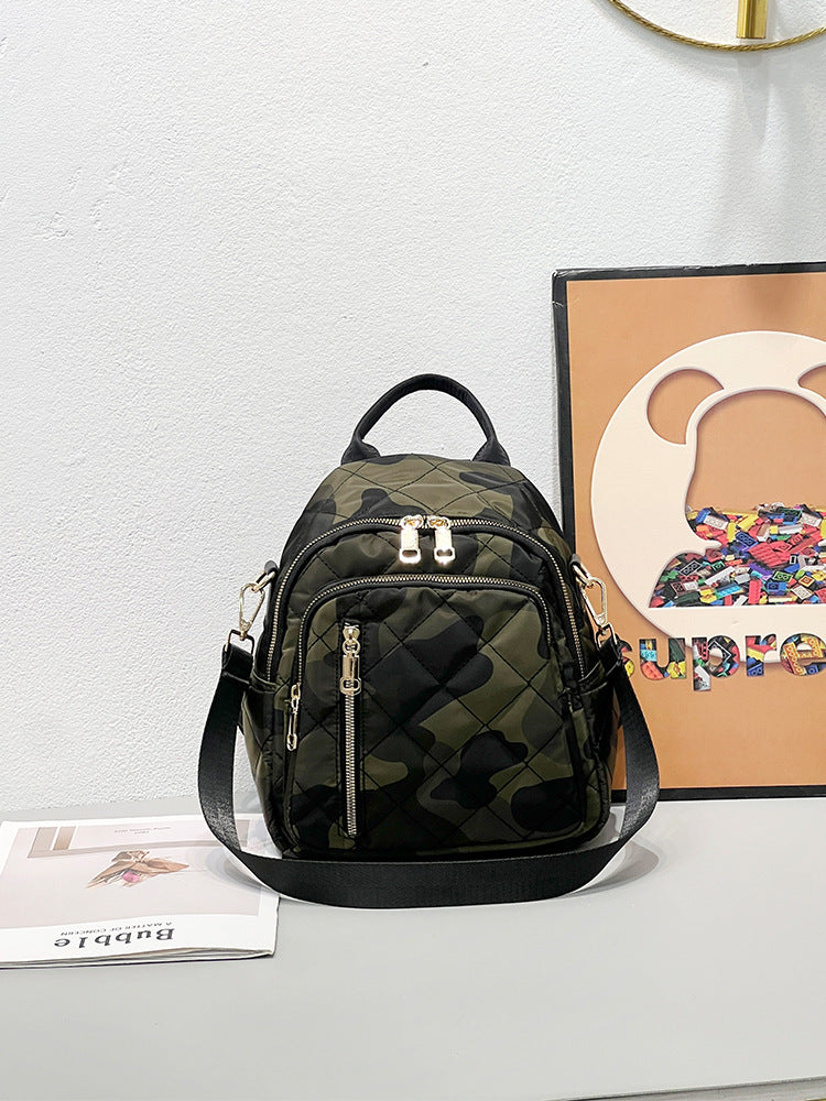 Rhombus Style One Mini Versatile Simple Women's Backpack