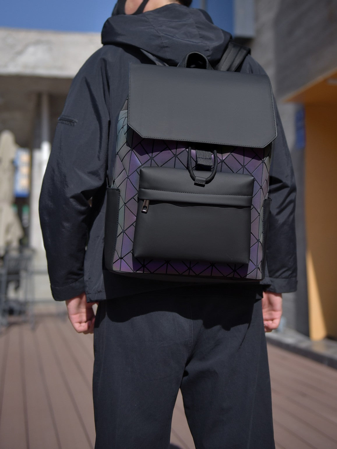 Men's Large Capacity Computer Commute Trendy Notebook Bags