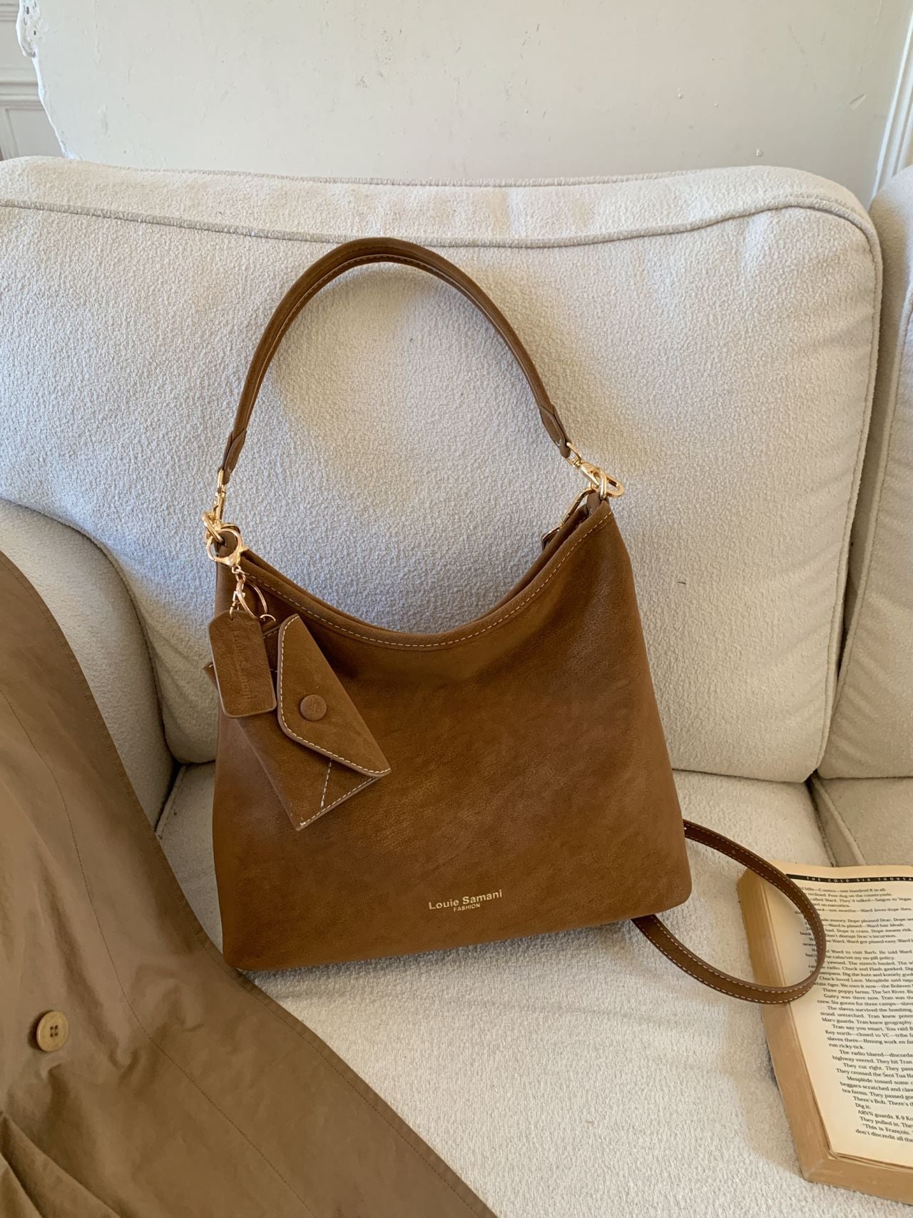 Women's Large Capacity Underarm Fashion Retro Women's Shoulder Bag