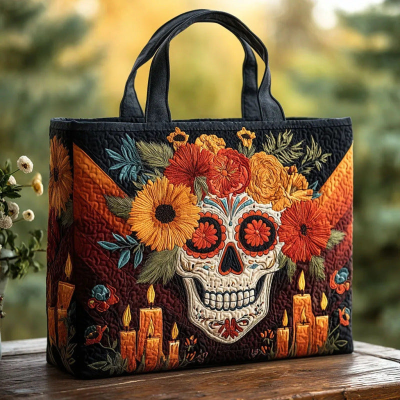 Printing Quilted Commute Leisure Cotton Jacket Tote Bags