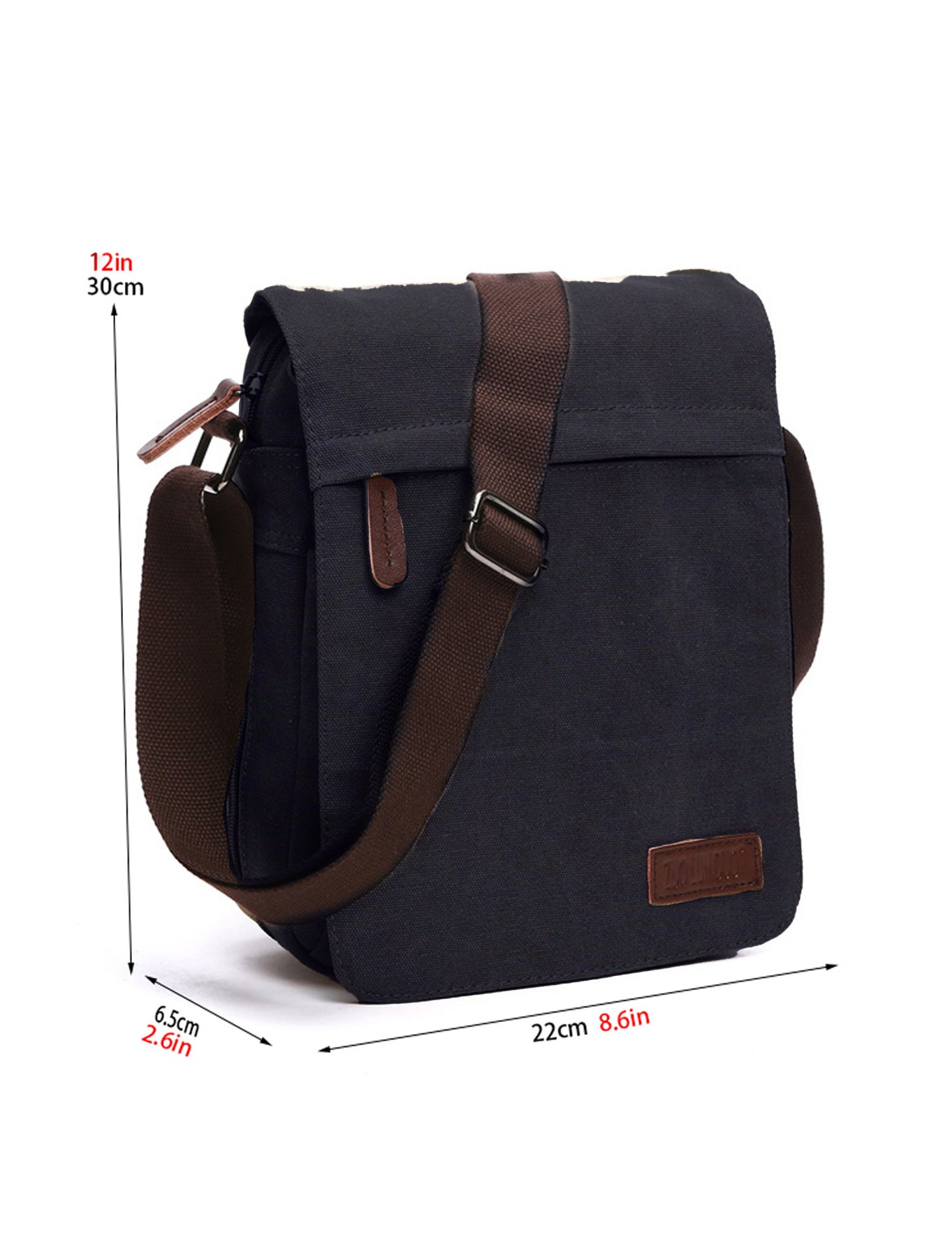 Classy Trendy Men's Single Canvas Computer Men's Messenger Bag
