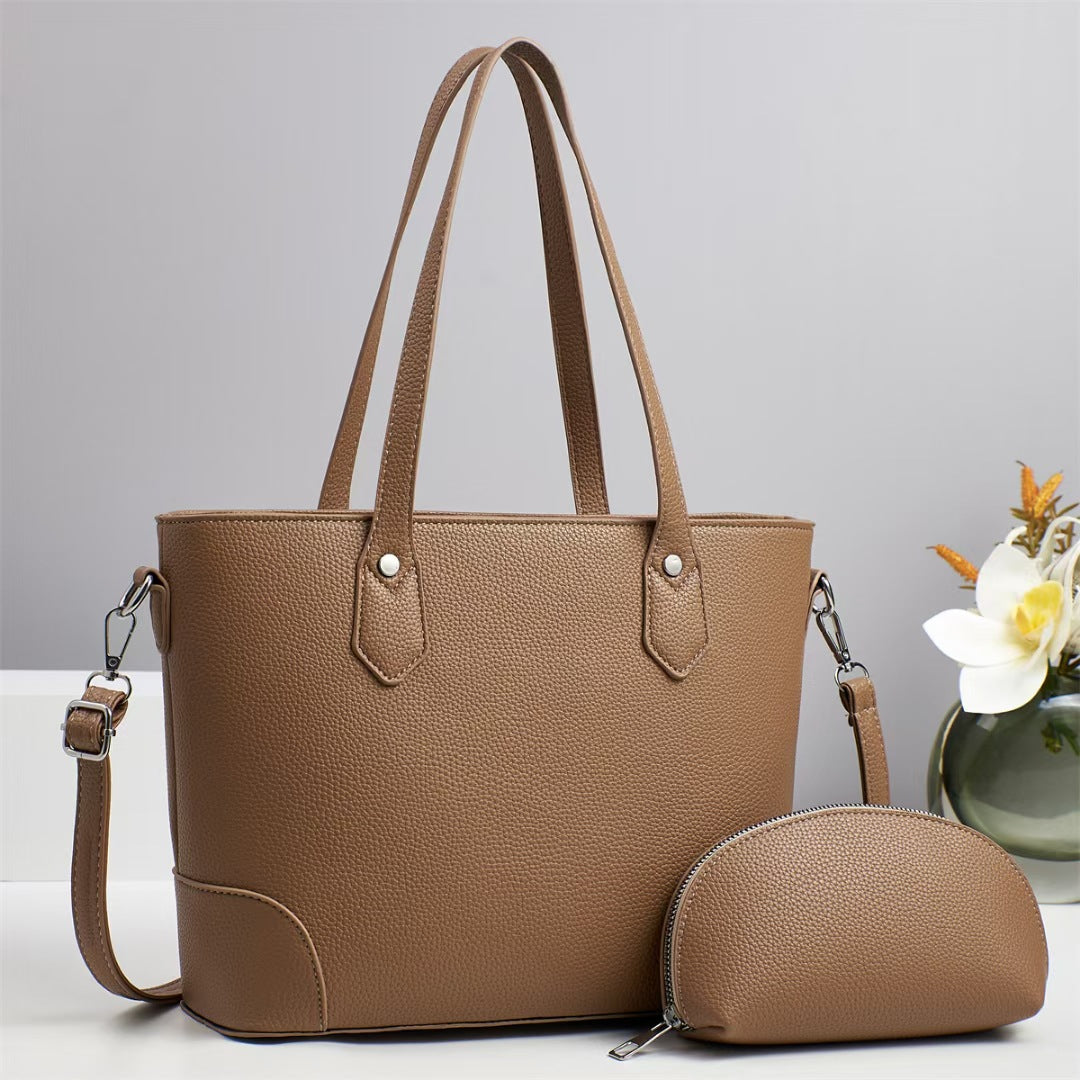 Lychee Pattern Fashion Simple Trendy Mother Large Capacity Tote Bags