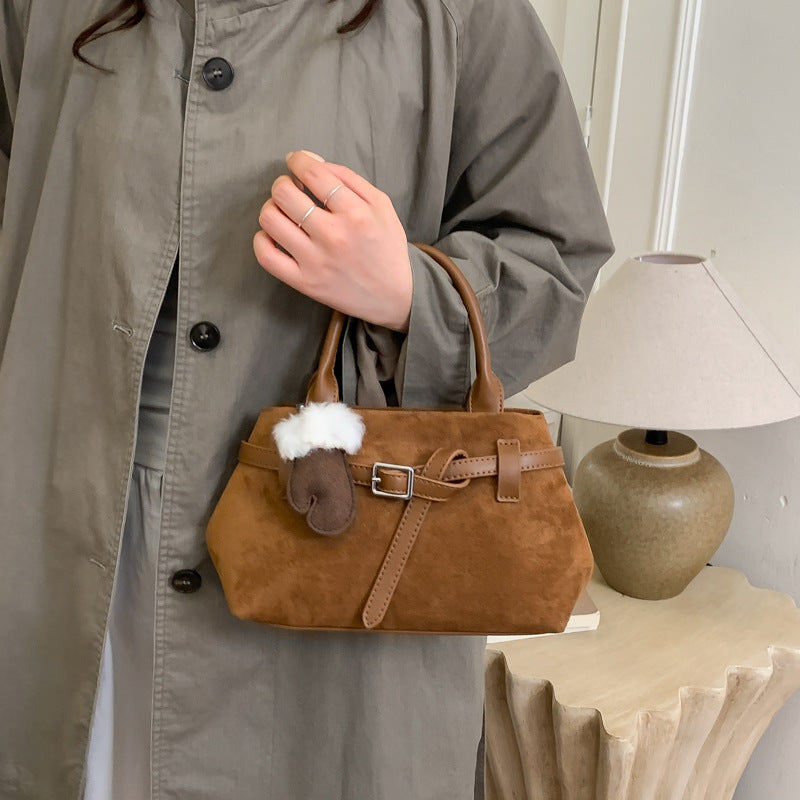 Fashion Spring Large Capacity Commuter Retro Style Fashionable Simple Women's Shoulder Bag