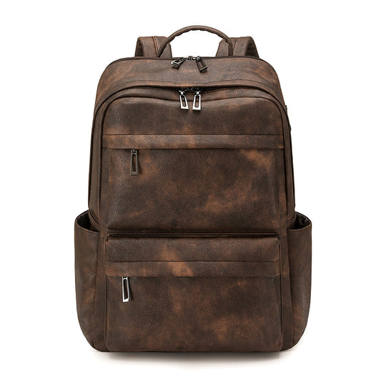Men's Simple Business Large Capacity Waterproof Computer Backpacks