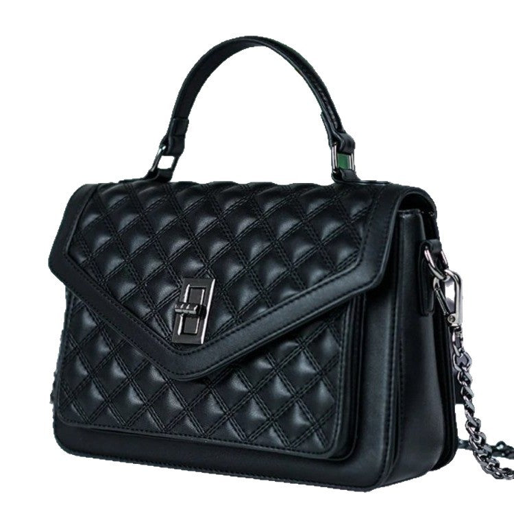 Women's Rhombus Simple Commute Fashion Large Capacity Chain Bags