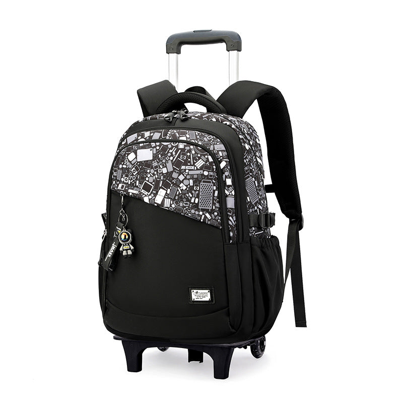 Men's High Junior Large Capacity Fashion Trendy Leisure Backpack