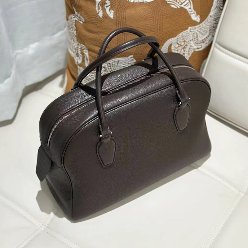 Commuter All-steel Hardware Top Layer Cowhide Portable Bags