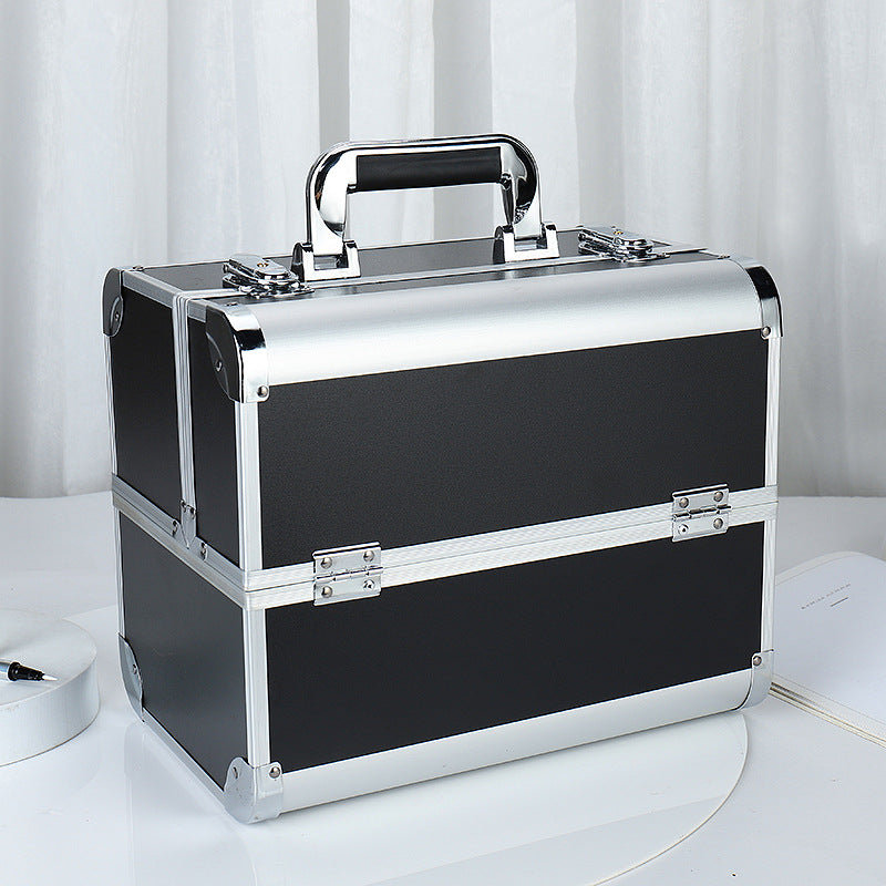 Tattoo Toolbox Large Capacity Makeup Fixing Artist Eyelash Beauty Manicure Cosmetic Case