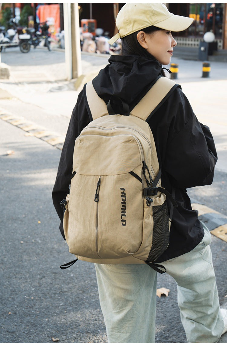 Women's & Men's Portable Burden Alleviation Large Capacity Junior Leisure Backpack