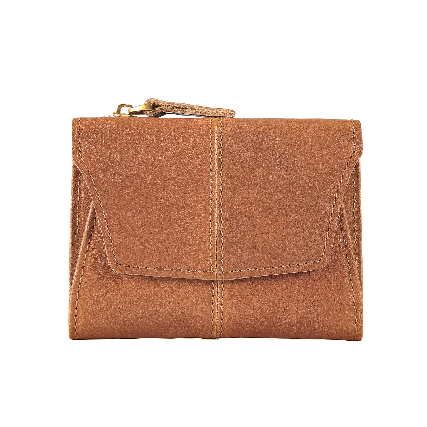 Women's & Men's Portable First Layer Cowhide Mini Clutch Card Holder