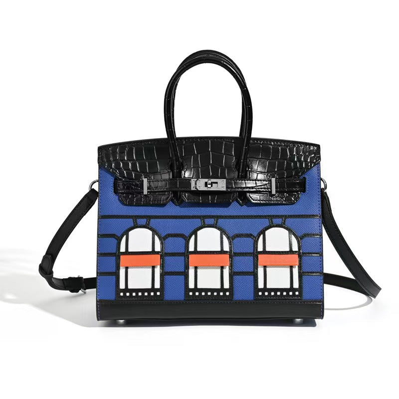 Women's High-grade House Fashion Trendy Genuine Leather Women's Handbag