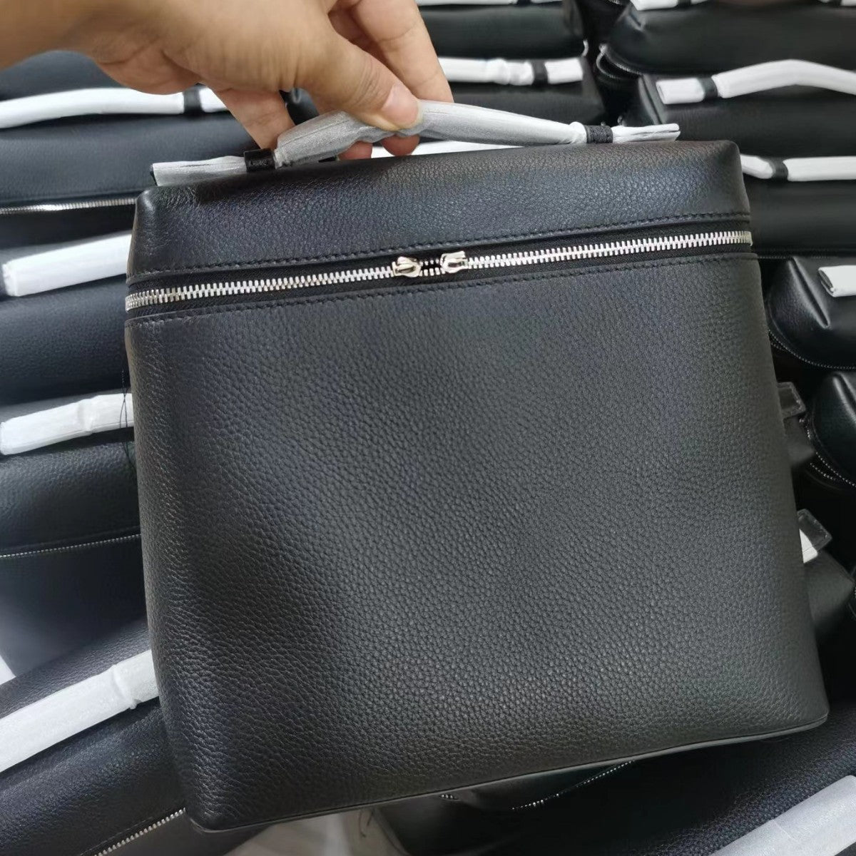 Glamorous Portable Genuine Leather Premium Simple Women's Backpack