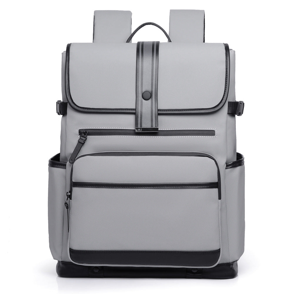 Men's Business Simple Elegant Multifunctional Lightweight Breathable Leisure Backpack