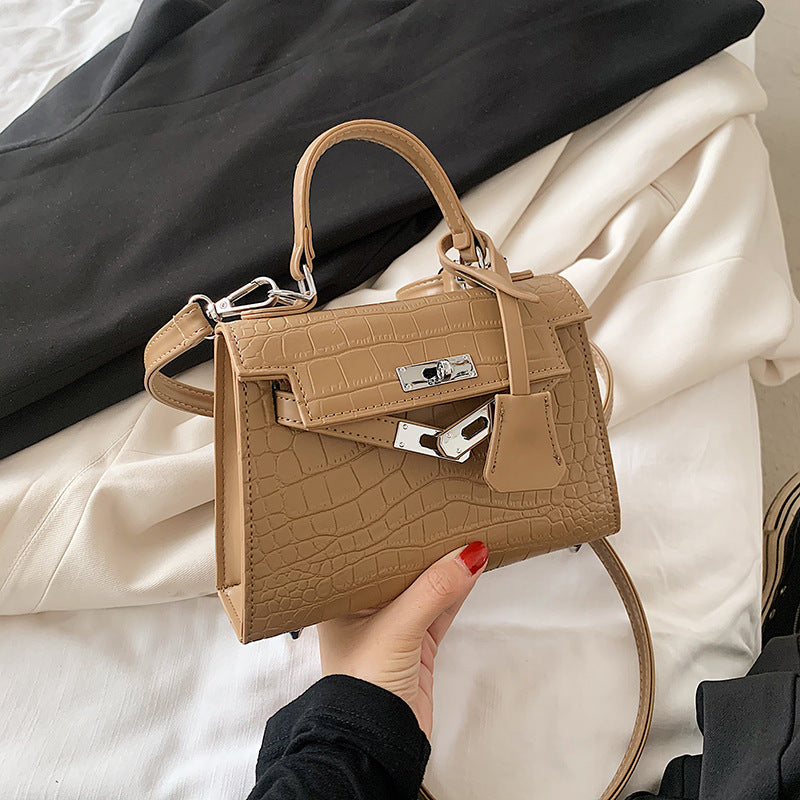 Women's Trendy Fashionable Stylish Crocodile Pattern Kelly Women's Messenger Bag