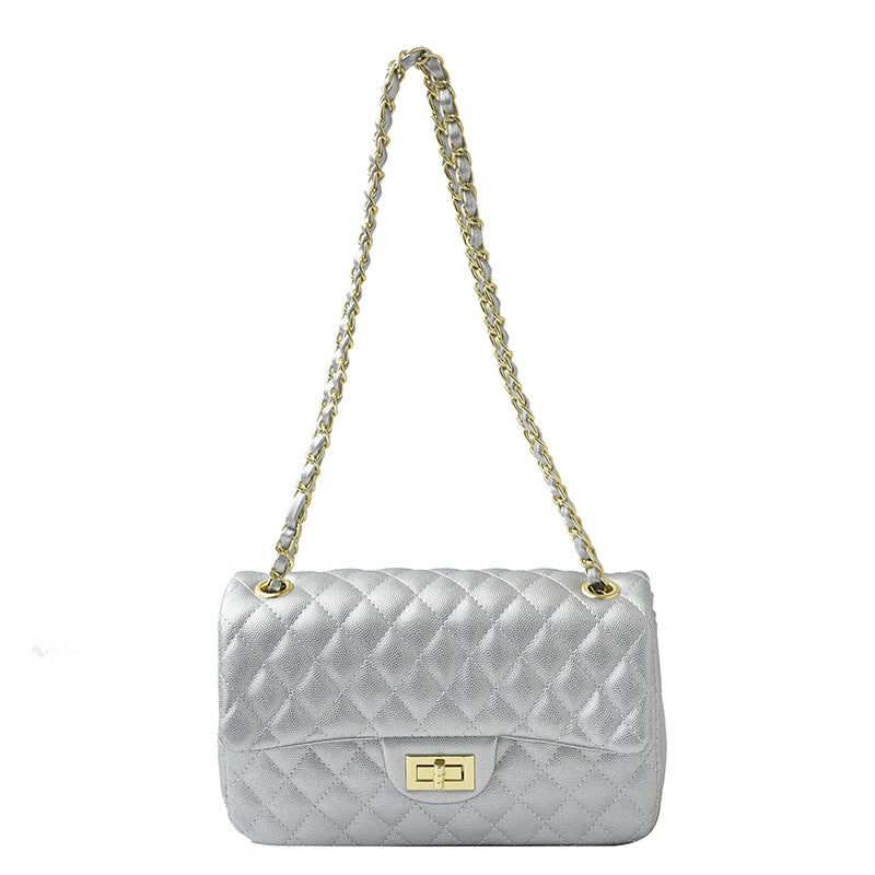 Women's Trendy Fashion Niche Textured Western Style Small Square Bags