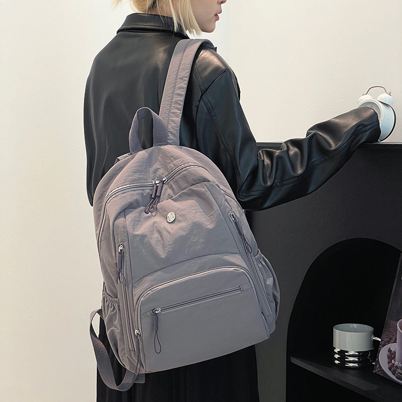 Waterproof Nylon Cloth Fashion Trend Large Capacity Simple Bags