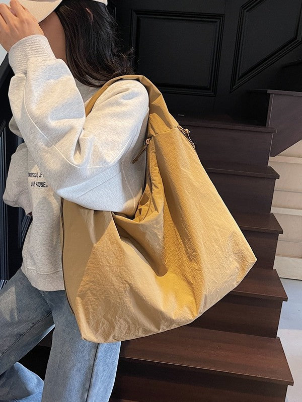 Idle Style Versatile Nylon Fashion Simple Women's Shoulder Bag