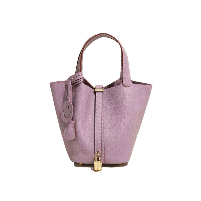 Women's Vegetable Basket Summer Imported Cowhide Handbags