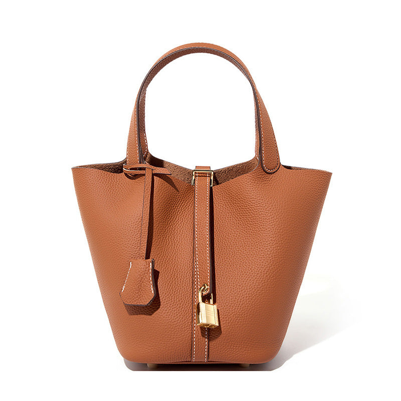 Women's Basket Genuine Leather Mummy Bridal Wedding High Women's Handbag