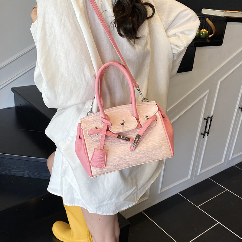 Women's High-grade Portable Platinum Summer Fashion Kelly Bags