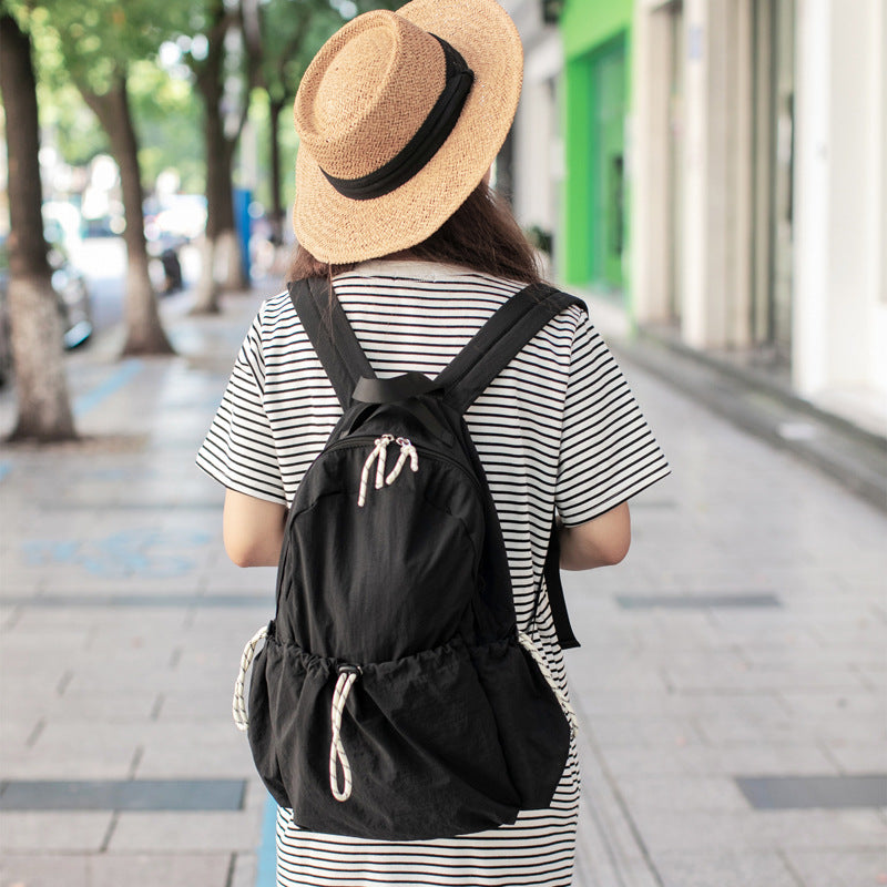 Women's & Men's Lightweight Nylon Class Large Capacity Women's Backpack