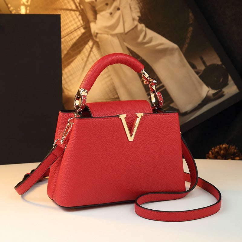 Women's Commuting Elegant Light Luxury Portable Kelly Women's Handbag