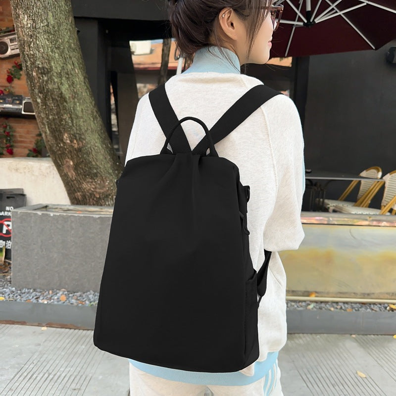 Women's Lightweight Nylon Shopping Fashion Versatile Simple Women's Backpack