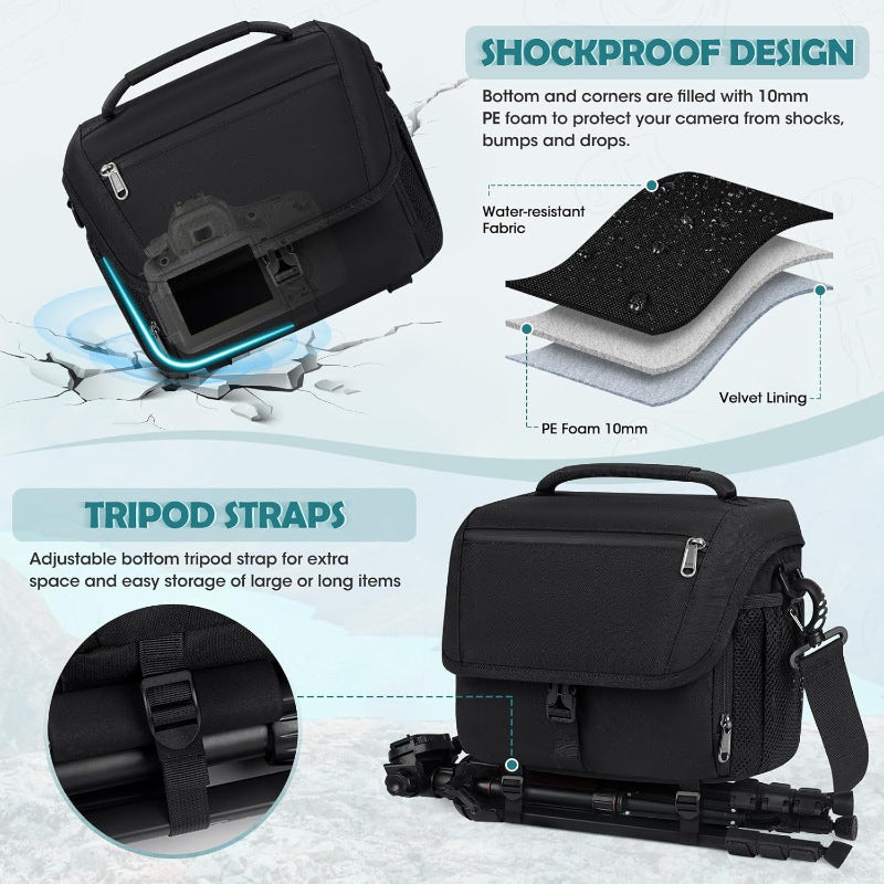 Women's & Men's Storage Fuji Canon Sony Waterproof Photography Pack