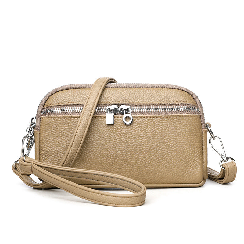 Women's First Layer Cowhide Fashion Genuine Leather Large Capacity Versatile Bags