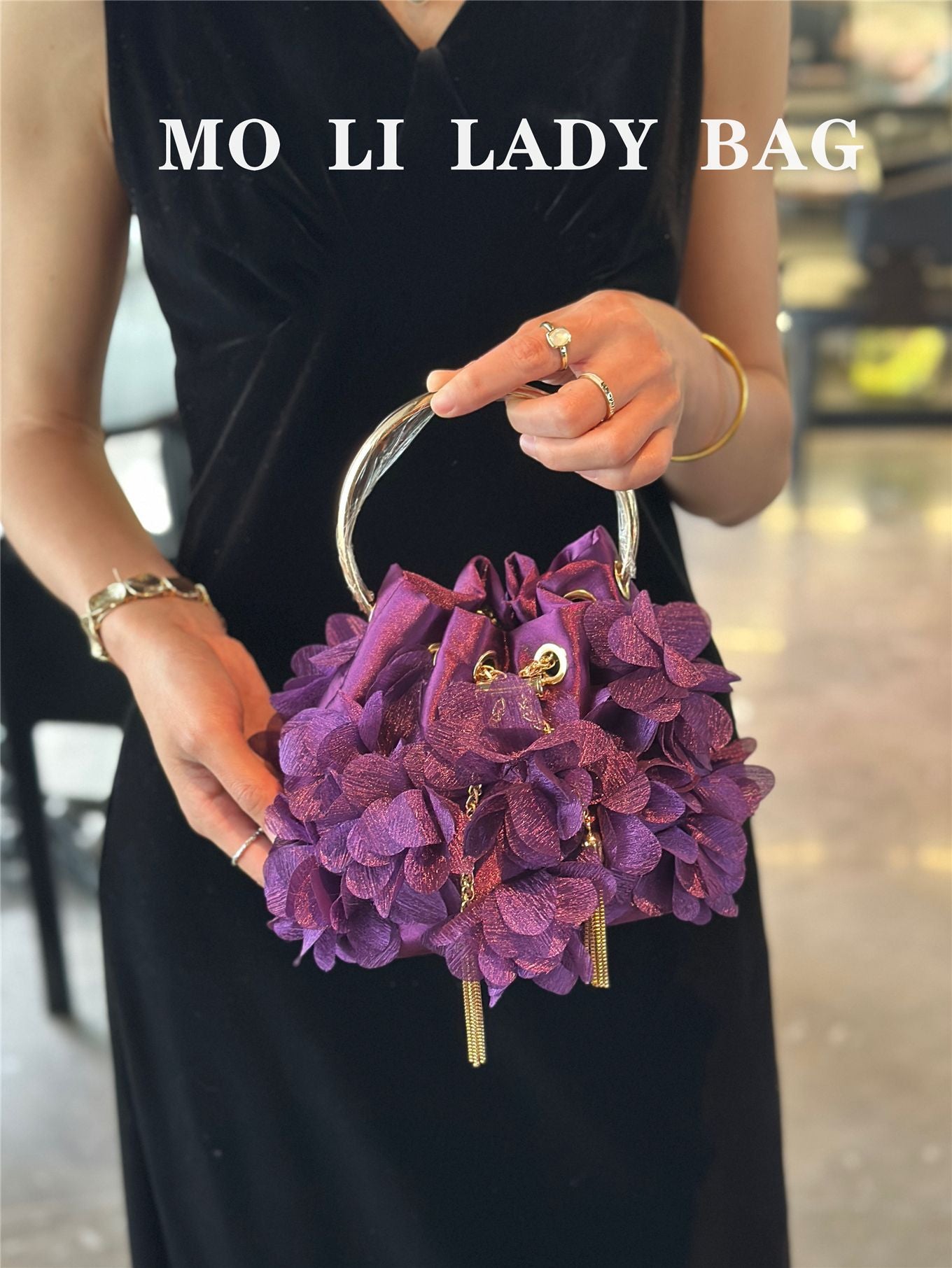 Cheongsam Formal Dress With Chinese Style Bags
