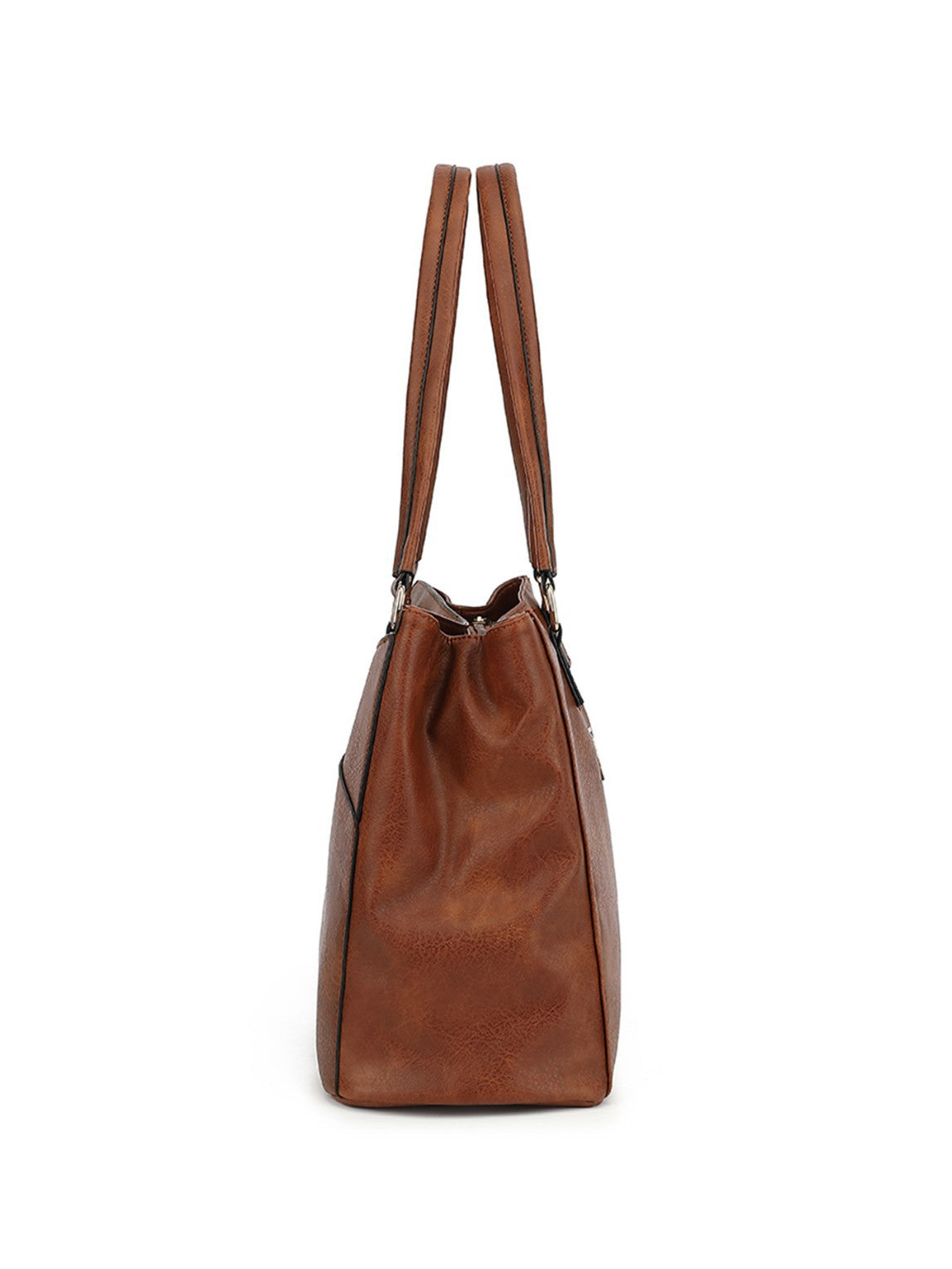 Large Capacity Compartment Work Single Solid Women's Shoulder Bag