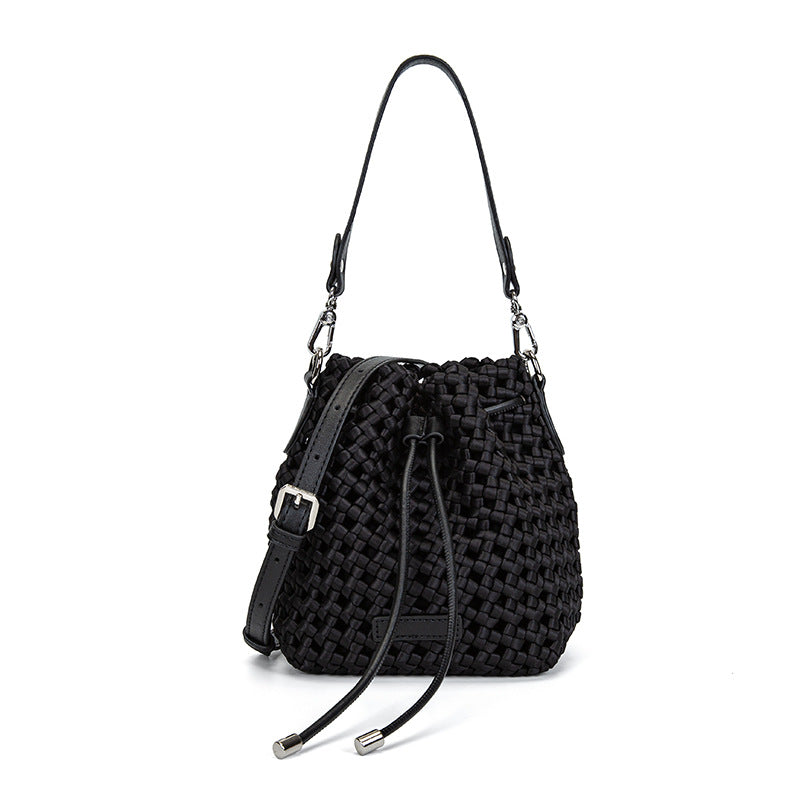 Classic Style Windmill Knot Hand-woven Mini Women's Messenger Bag