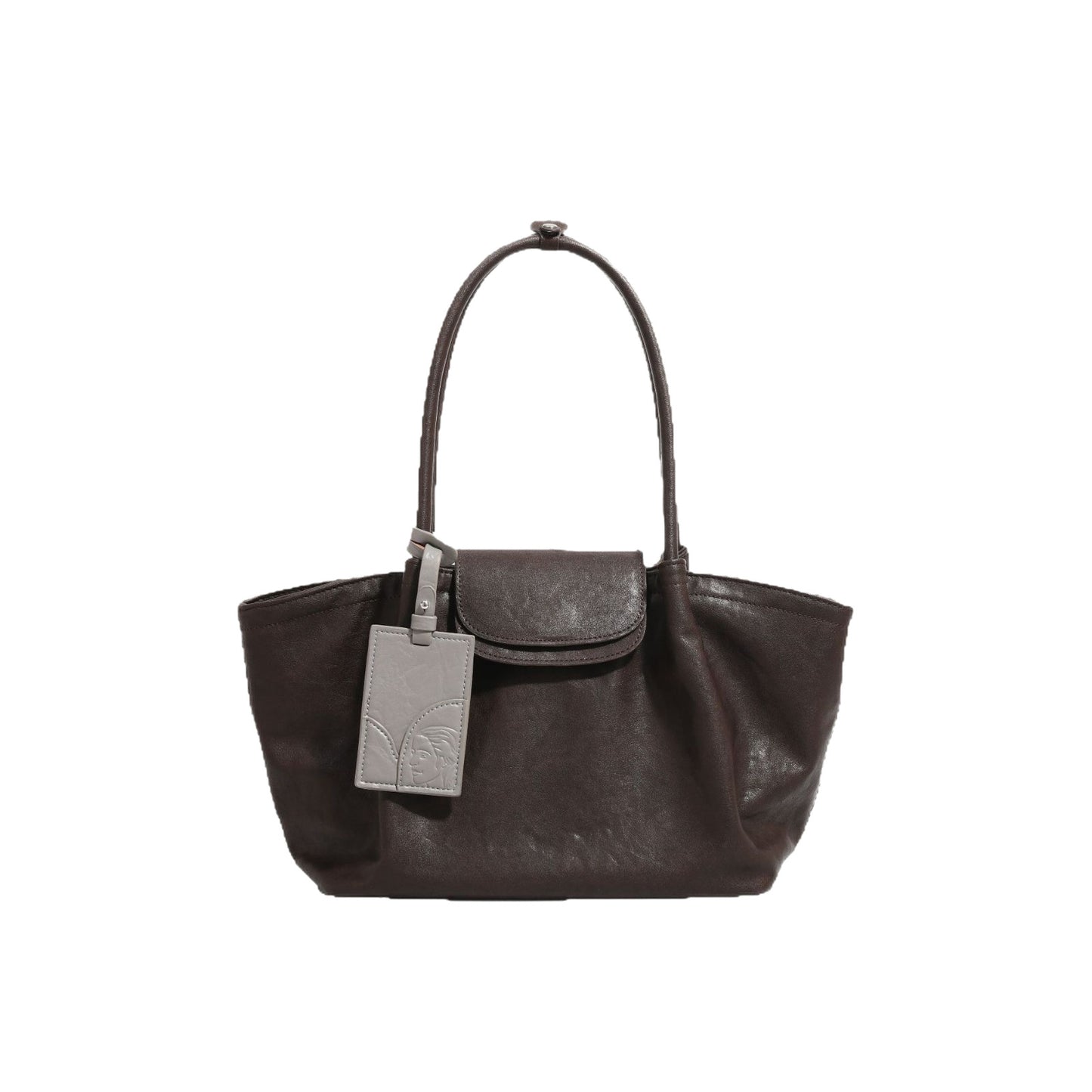 Leather Niche Black Large Capacity Totes Bags